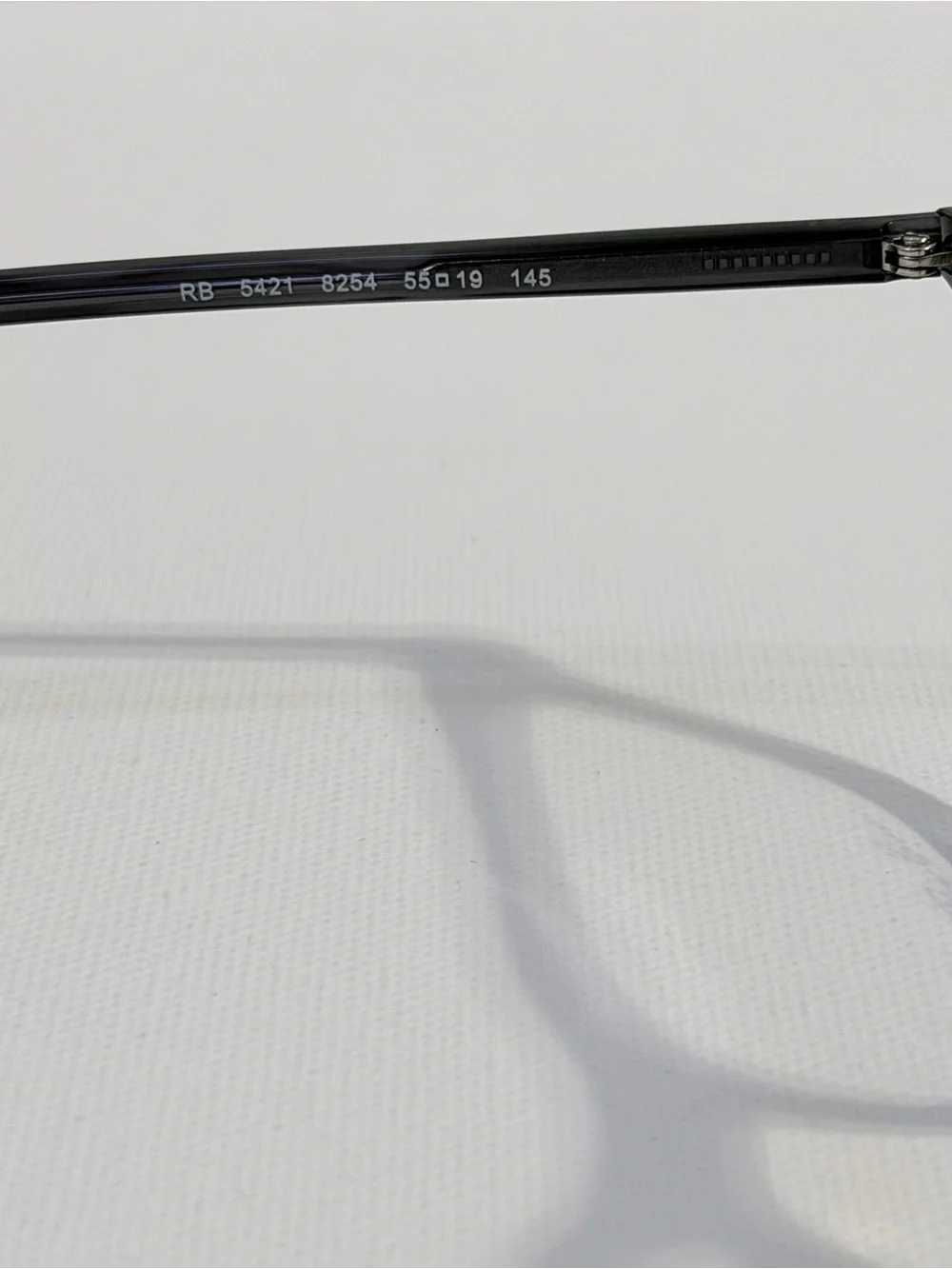 Ray-Ban Men’s Black Gradient Rectangular Glasses
